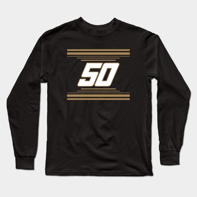 Kamui Kobayashi #50 2024 NASCAR Design Long Sleeve T-Shirt by AR Designs 